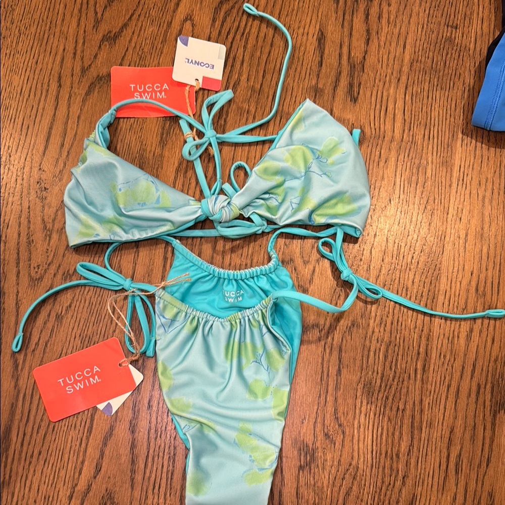 Moro Multiway Bikini Top and Bottom Set NWT